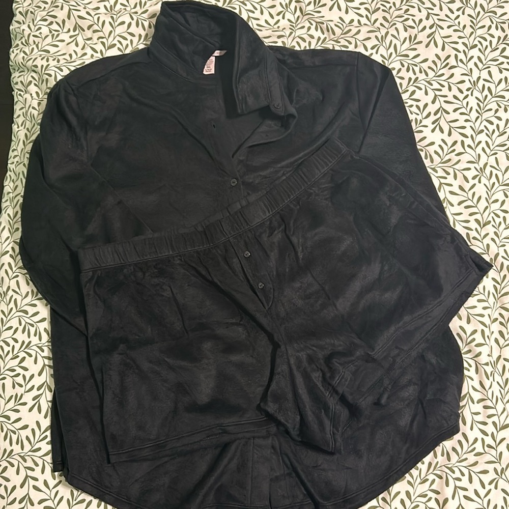 2 sets of PJs | Victoria’s Secret XL | Black and Reddish Brown